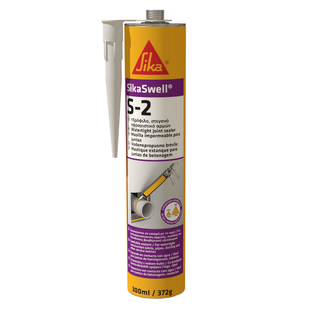 Kit uszczelniający Sika pęczniejący poliuretanowy czerwony 300 ml