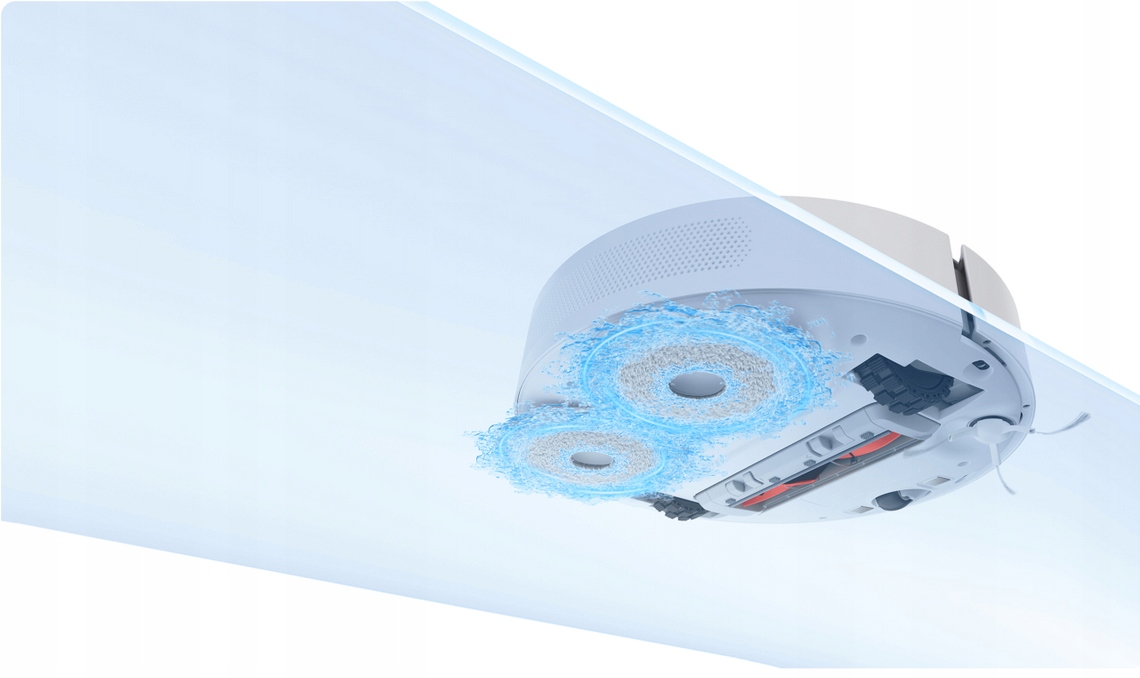 ROBOT SPRZĄTAJĄCY MOPUJĄCY ODKURZACZ MOP 2W1 XIAOMI VACUUM S10+ EU 130MIN Filtr EPA E11