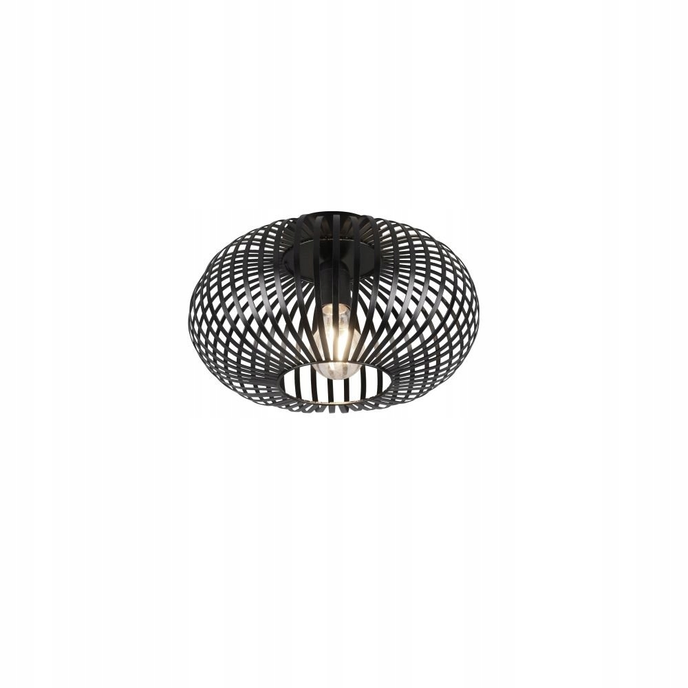 Stropní Svítidlo Stropní Svítidlo Johann Černá Kov E27 60W Stmívatelná 30 cm Trio