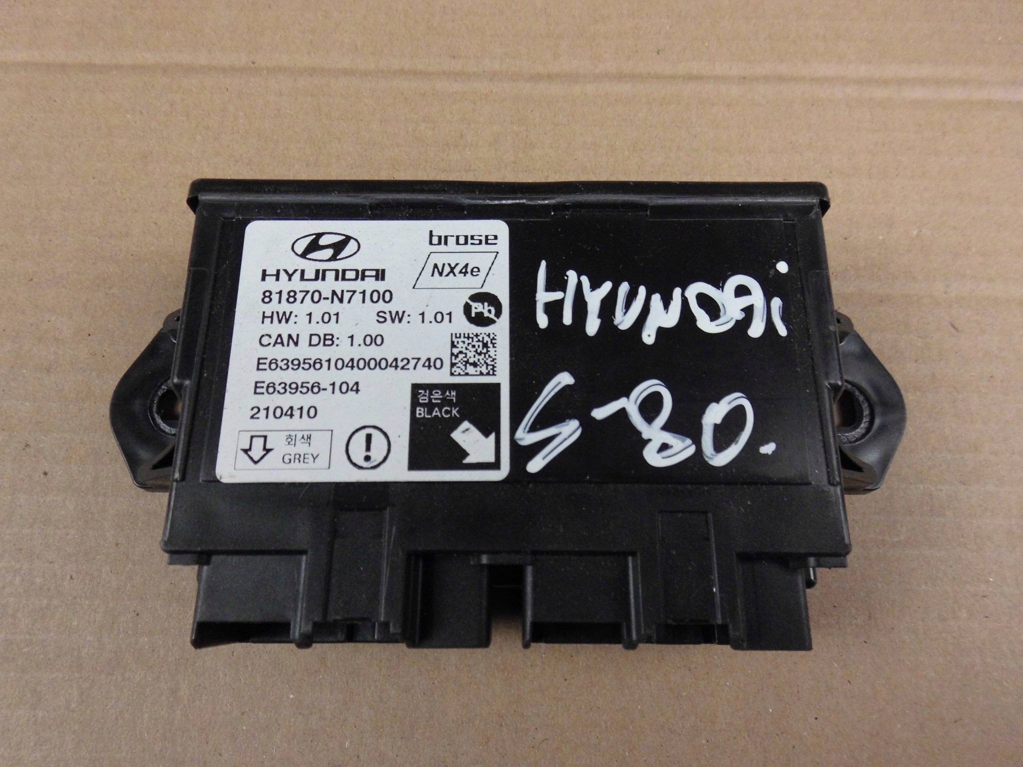 Hyundai Tucson IV 2020+ modulo BROSE 81870N7100