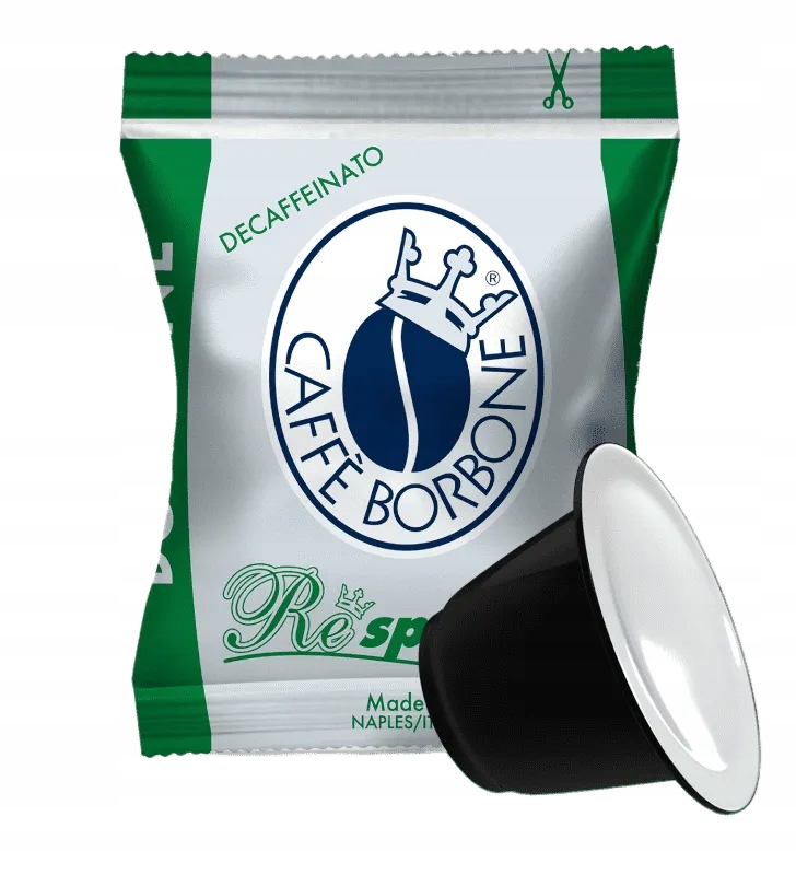 Levně Kapsle pro Nespresso Borbone Miscela Dek 100 ks Bezkofeinová italská Káva