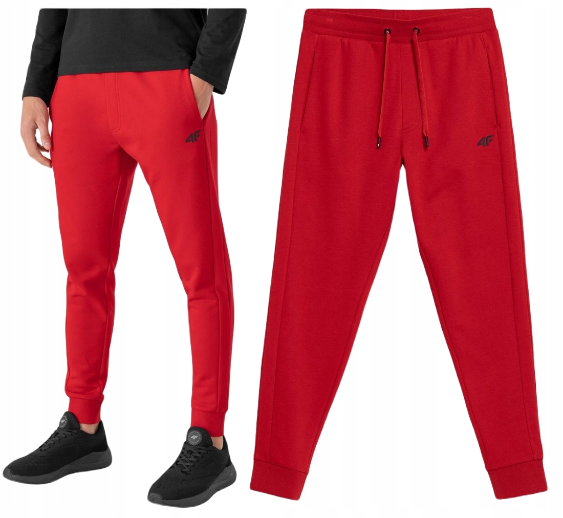 Kalhoty 4F H4Z22-SPMD351 62S Červené; XXL