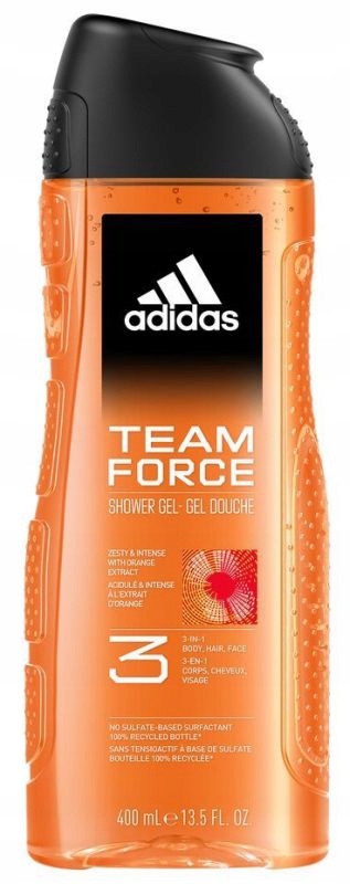 

Adidas Team Force Żel Pod Prysznic 400ml