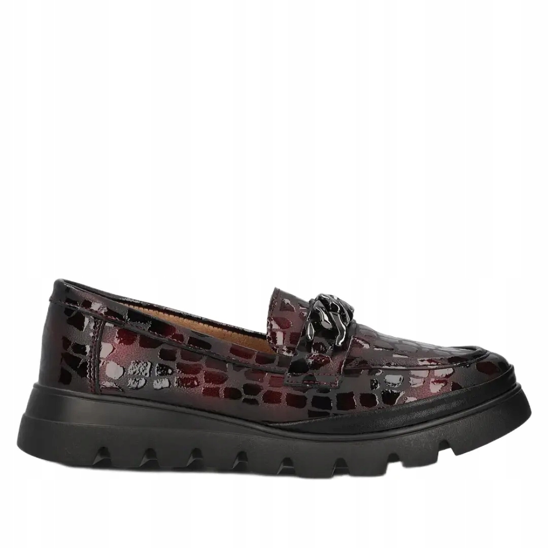 Dámské polobotky Filippo Dp 6467/25 Bg bordo 40, Bordo