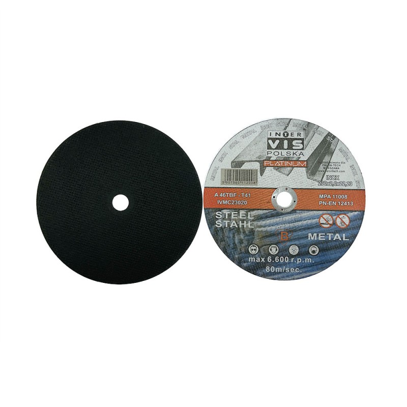 

Tarcza Do Cięcia Metalu Stali 230 x 2,0 230MM