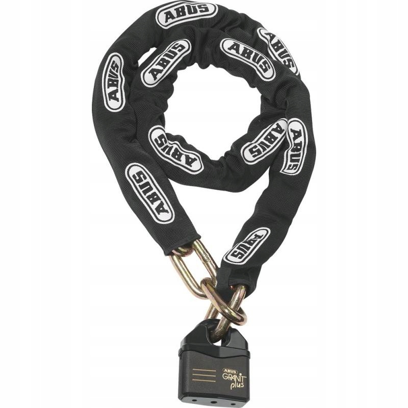 Abus Zámok Granit Power chain 37RK80/14KS120 reťazový na kľúč čierna