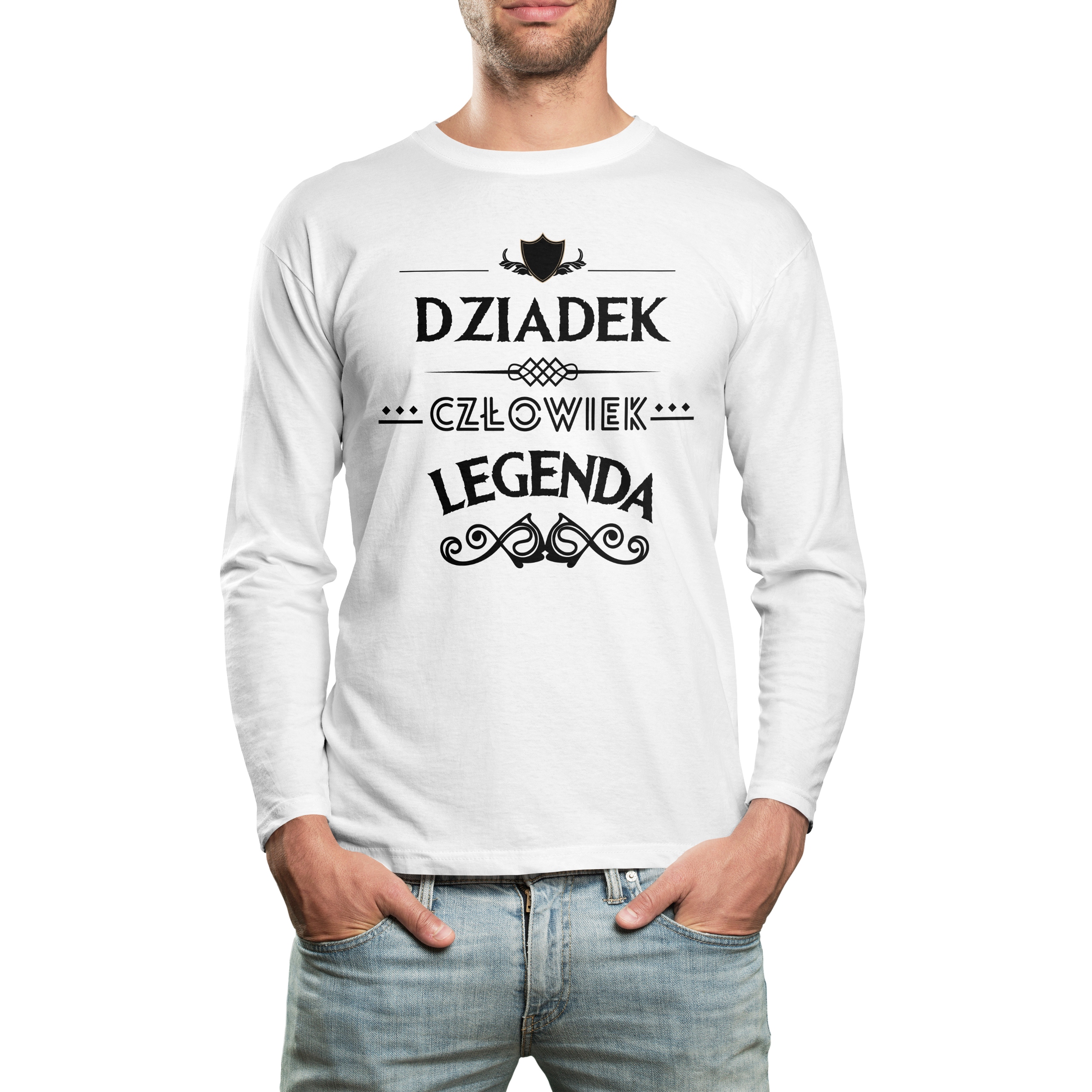 PÓLÓ LONG NAGYPAPA FÉRFI LEGENGDA FELIRAT Nem férfi