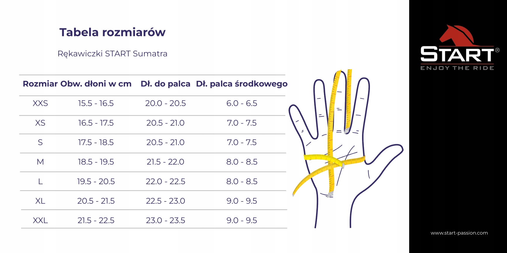 Rękawiczki jeździeckie całoroczne START czarne XSRękawiczki jeździeckie cał Kod producenta 11410004*BK*XS