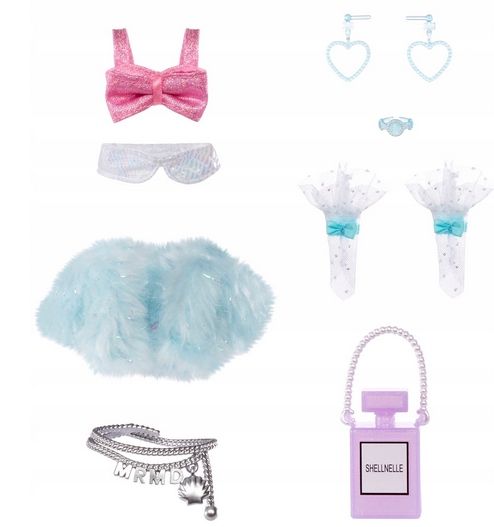 Mermaze LALKA SYRENKA zmieniająca kolor Shellnelle Bohater / Bajka brak