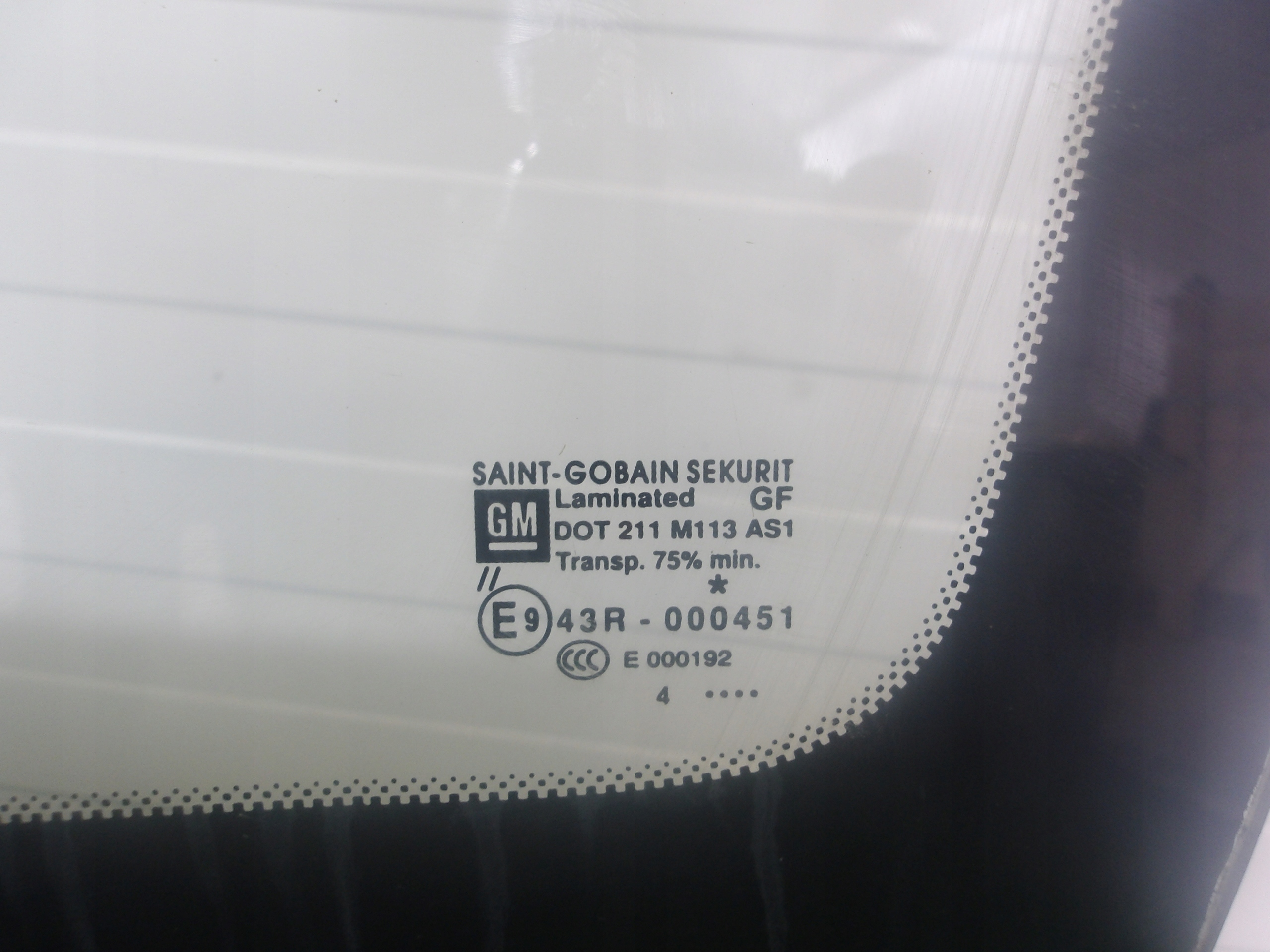 OPEL MERIVA B 10-17 window front iron front ZWYKLA original 2014r. GM