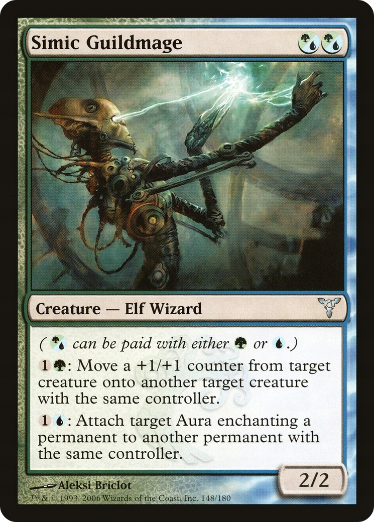 Mtg Simic Guildmage (dis) stan Nm