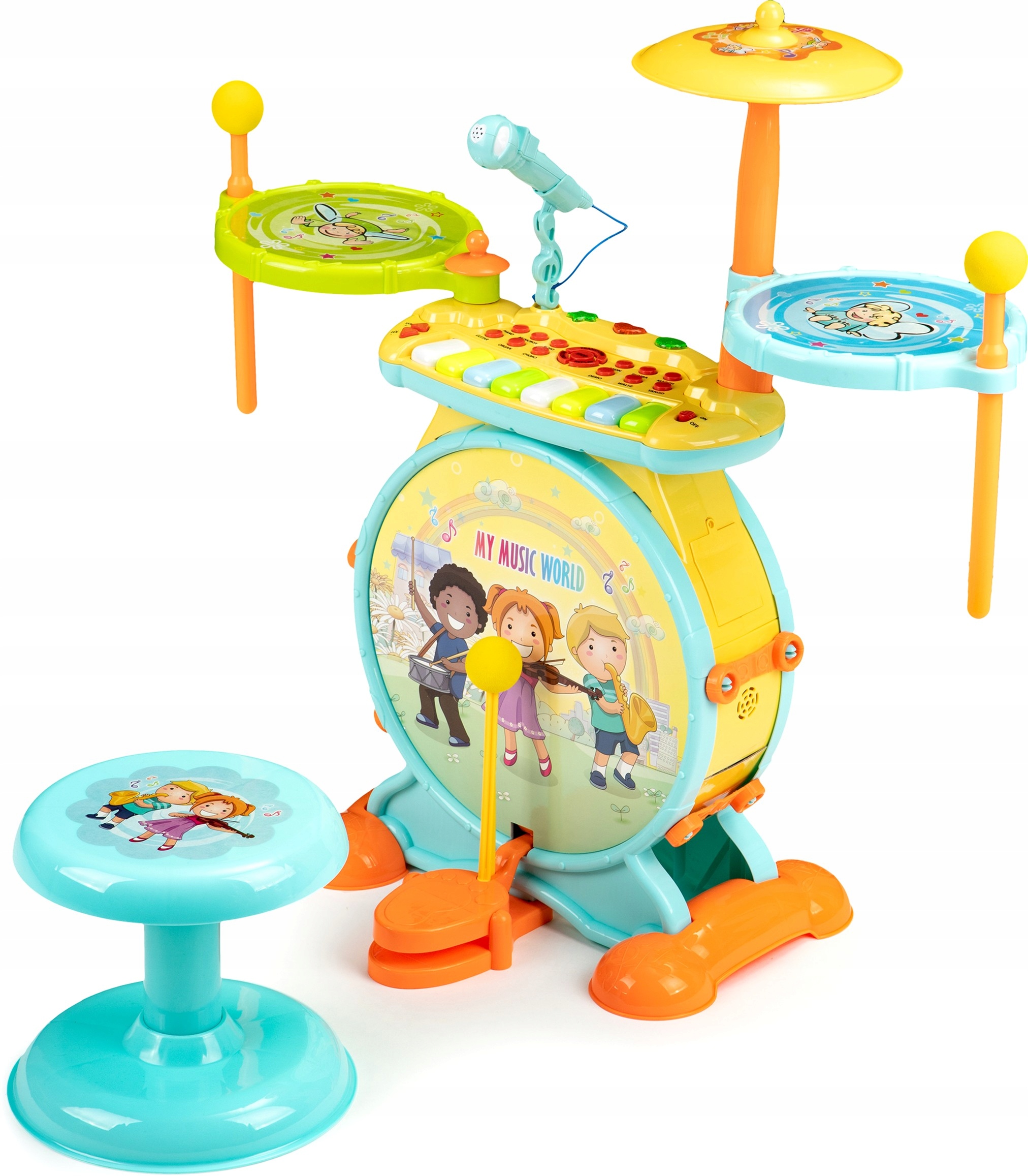 Perkusja EcoToys organki 2w1