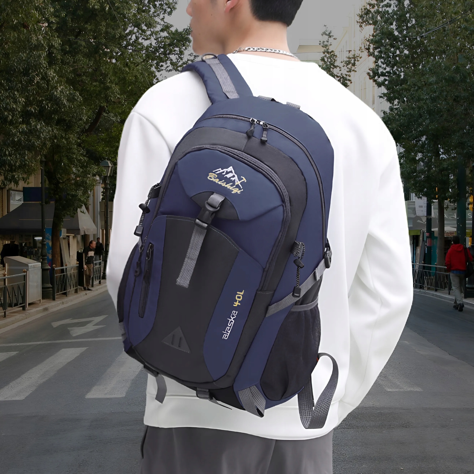 PLECAK TURYSTYCZNY BIWAKOWY NA WYCIECZKĘ W GÓRY WYGODNY 40L BIWAK SURVIVAL Marka R70