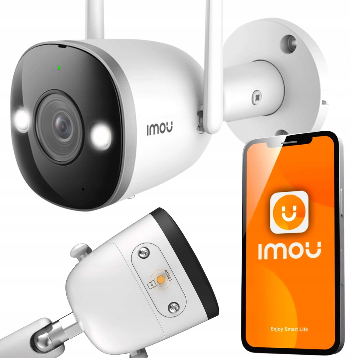 Kamera Imou 5MPx Bullet 3 Venkovní IPC-S3EP-5M0WE Detekce Ai slot Sd