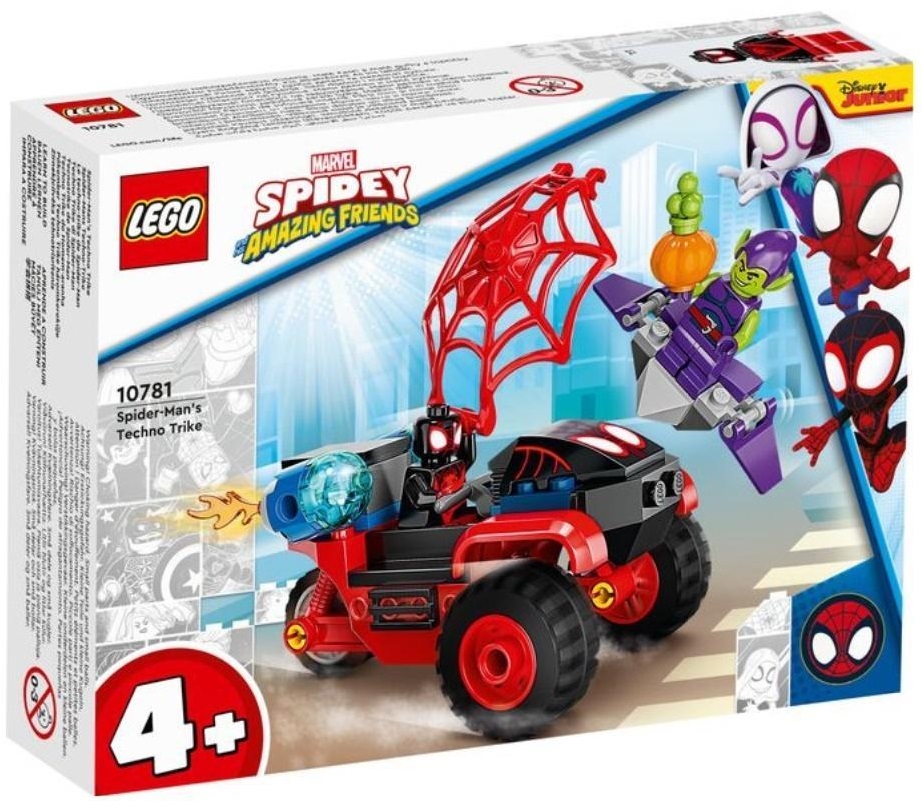 

Lego Marvel Technotrójkołowiec Spider-Mana 10781