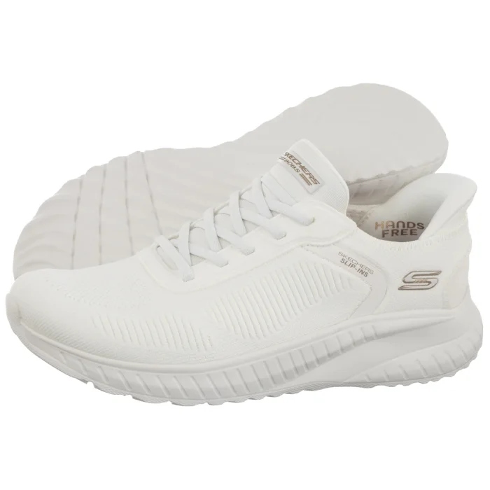 Dámské sportovní boty Skechers Bobs Squad Chaos Current 117497 Bílé