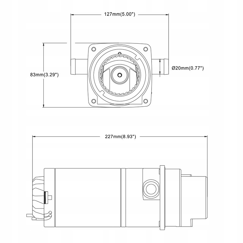 НАСОС ДЛЯ ЯХТ-ТУАЛЕТА С МАЦЕРАТОРОМ - 04426