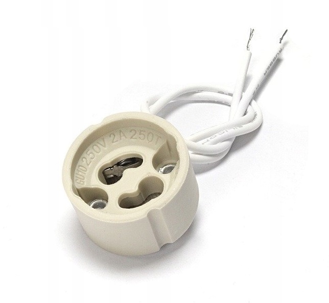 OPRAWA PODTYNKOWA HALOGENOWA TUBA LED GU10 ZŁOTA Długość/wysokość 9.8 cm