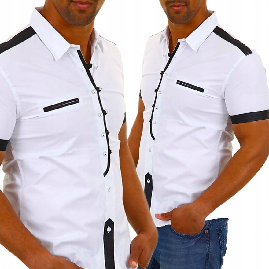 

Koszula Męska Casual Regular Ślub Wesele