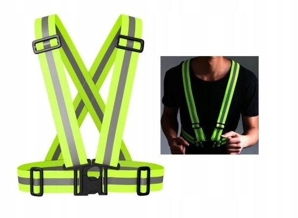 Kamizelka odblaskowa szelki odblaskowe Model Inny