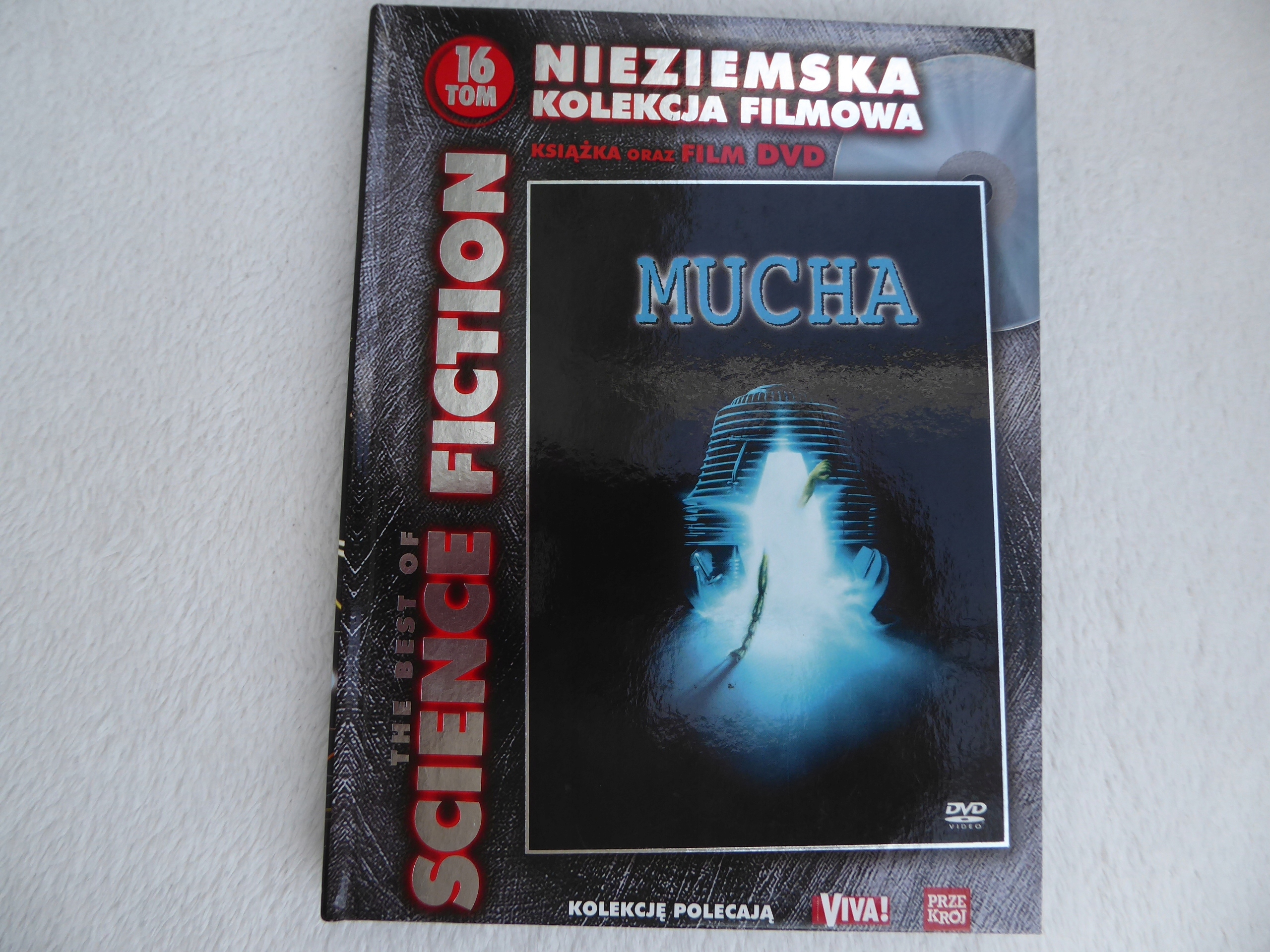Mucha -reż. David Cronenberg Jeff Goldblum Best of Sci-Fi t.16 dvd Nowe