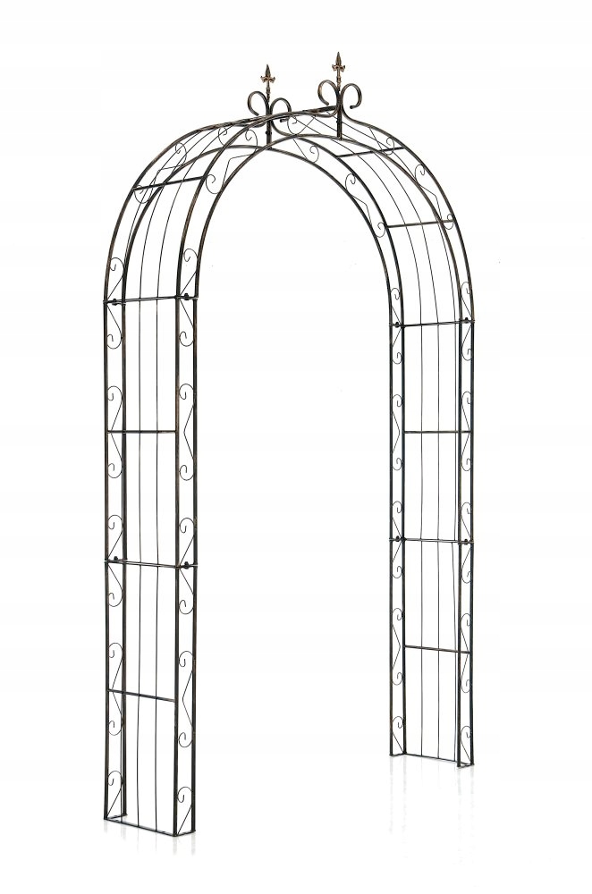 Pergola różana Sun, brązowa