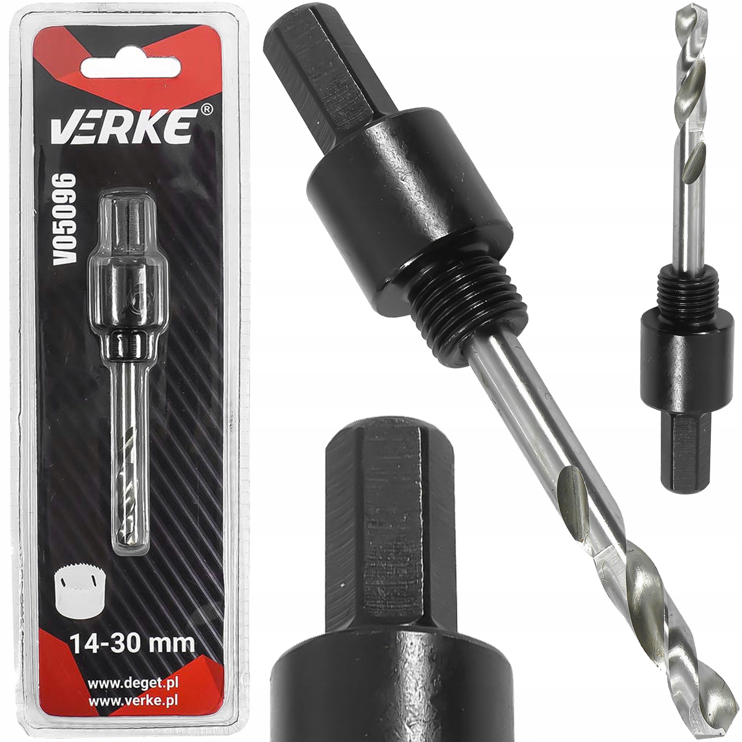 UCHWYT DO OTWORNIC BIMETALOWYCH ADAPTER TRZPIEŃ