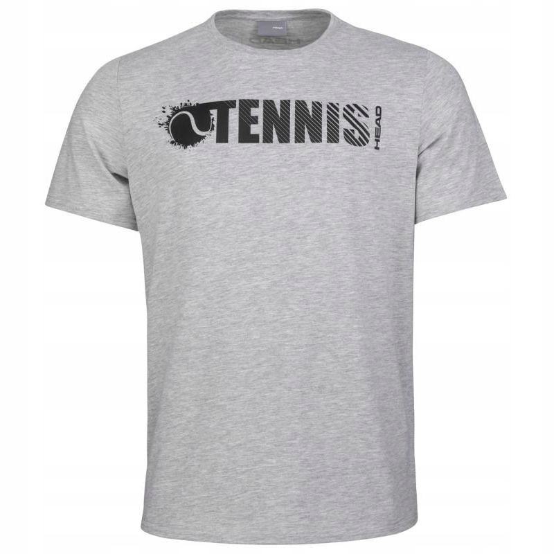 Koszulka Tenisowa Męska Head Font T-shirt Men Grey Melange XL