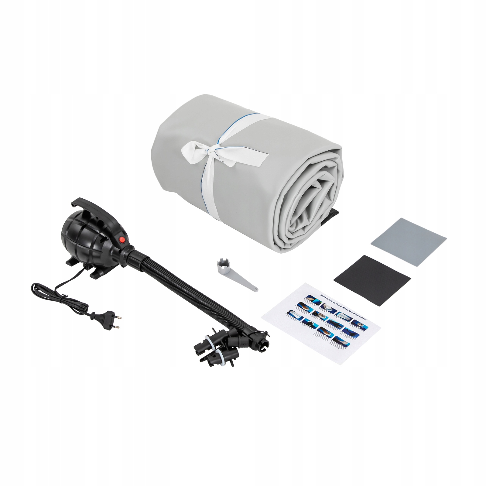 4M DMUCHANA MATA DO ĆWICZEŃ MATERAC GIMNASTYCZNY Z POMPA Marka Gepco Sport