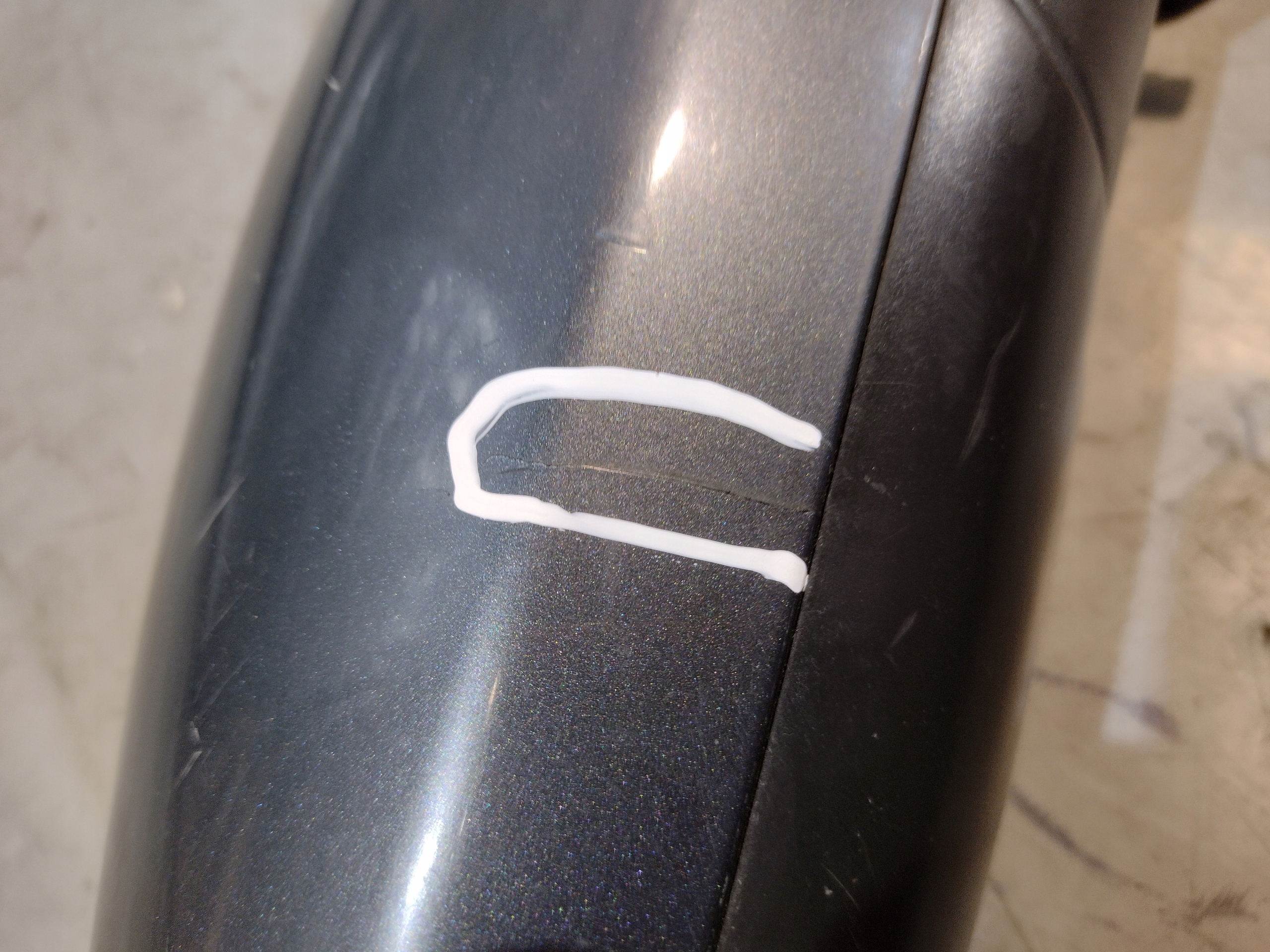 mirror right Audi A3 8P 9PIN k: LX7Z