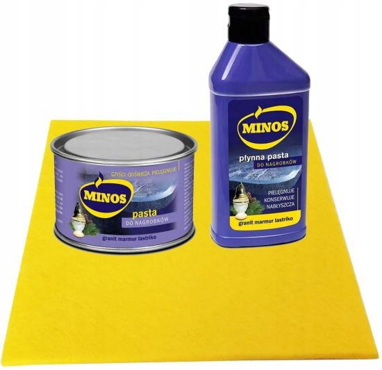 Sada Minos Pro Péči A Čištění Hrobů Náhrobního Kamene 510 ml