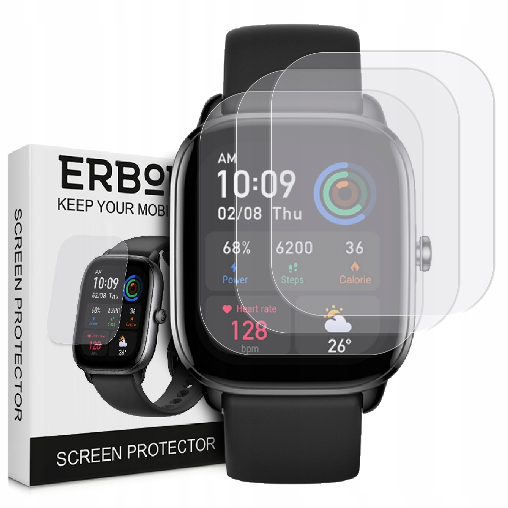 

3X Folia Hydrożelowa Do Amazfit Gts 4 Mini
