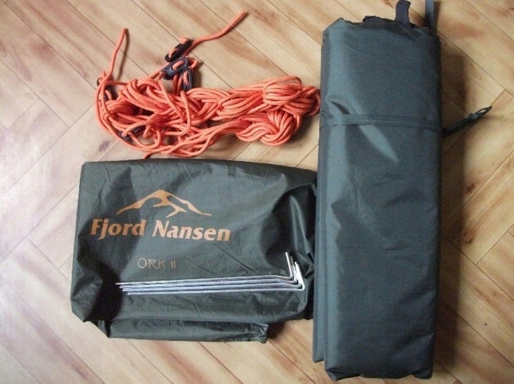 PŁACHTA BIWAKOWA TARP FJORD NANSEN ORK II 2 Model Ork II