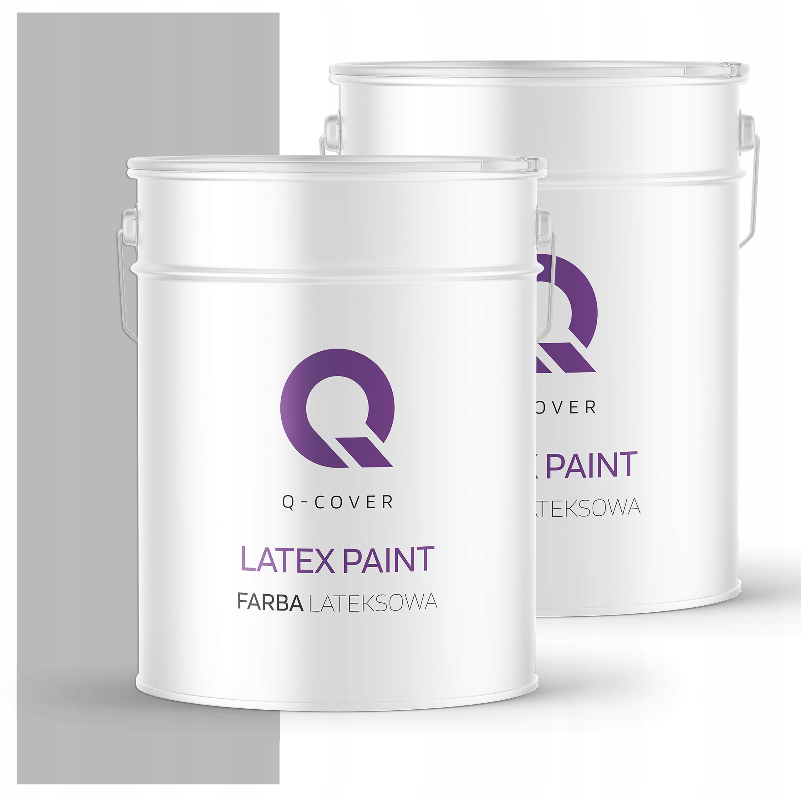 Latexová Farba Na Stenu Šedá H1050 10L Mat Poľský Výrobca Stropná