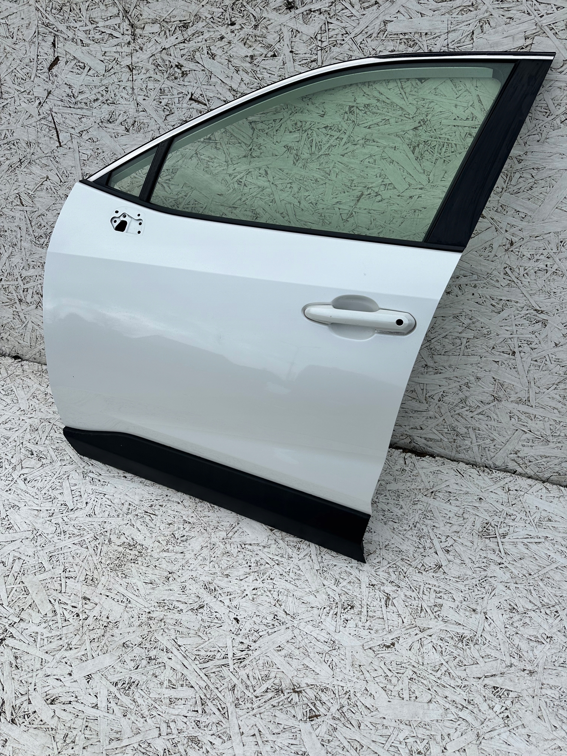 RAV4 V DRZWI LEWE PRZEDNIE PRZÓD BIAŁA PERŁA 070