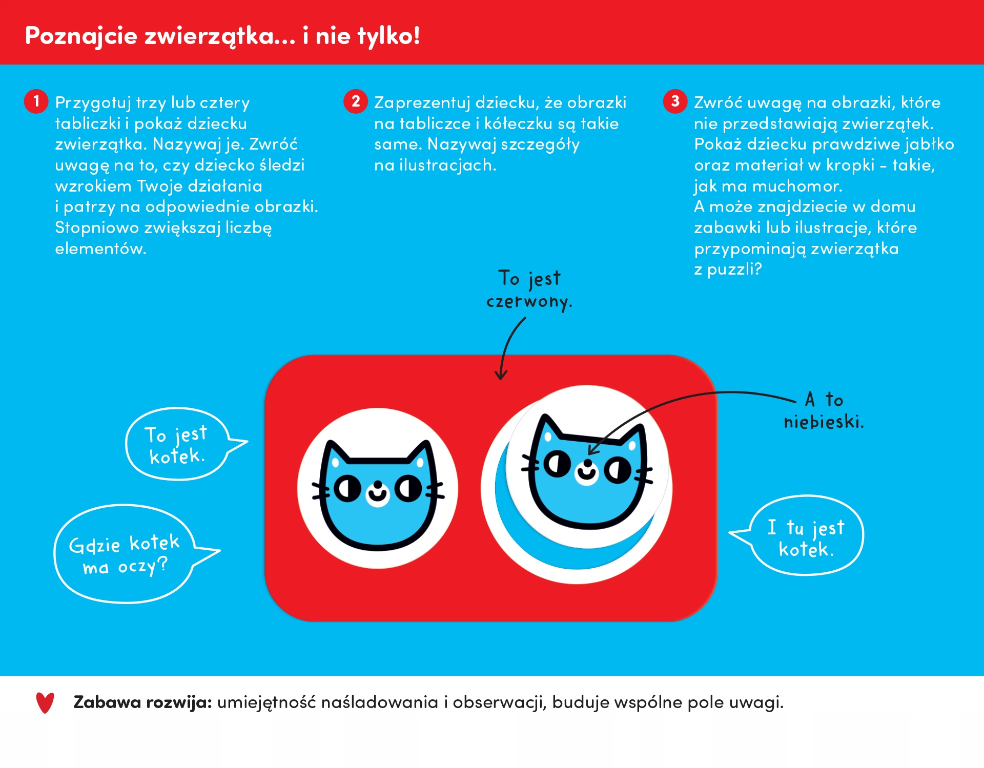 Puzzle Kontrastowe Do Pary 9 Układanek Czuczu 12M+ Kod producenta 5902983491996