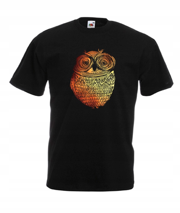 

L Koszulka Męska Sowy Owls Zwierzak Ptak Wzory
