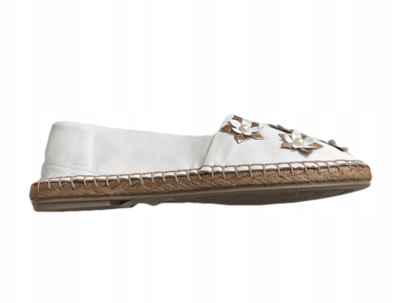 Espadryle baleriny białe TOSCANIO LP 406 r.40 Rozmiar 40