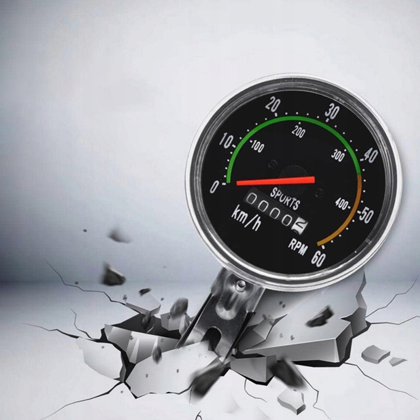 WODOODPORNY MECHANICZNY LICZNIK ROWEROWY RETRO BEZBATERYJNY XL DO ROWERU Marka Inna marka