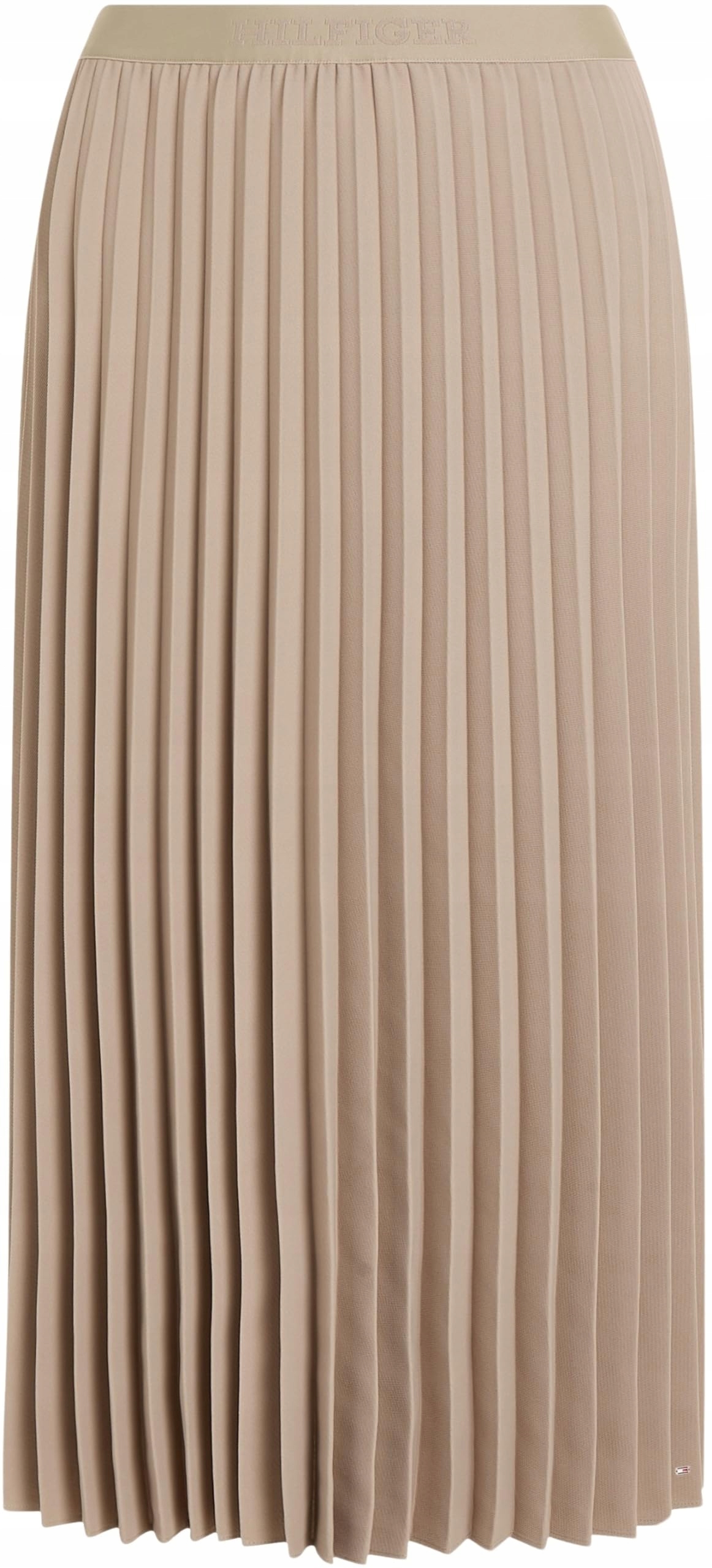Tommy Hilfiger sukně plisovaná, béžová, 36