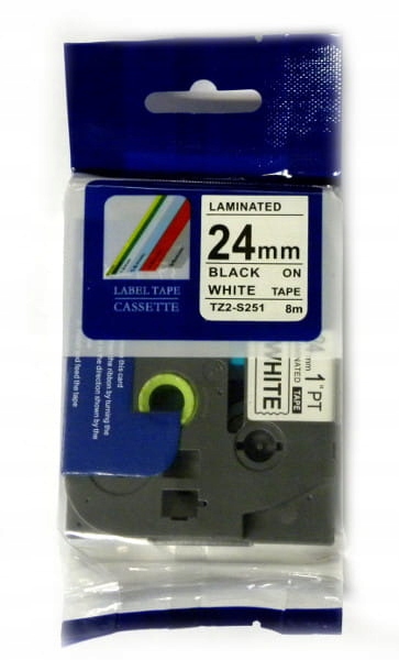 

Taśma TZ2-S251 zamiennik Brother TZ-S251 TZe-S251