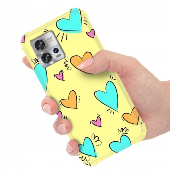 Pouzdro Shock pro Motorola Edge S30 Pro 5G Love Vzory
