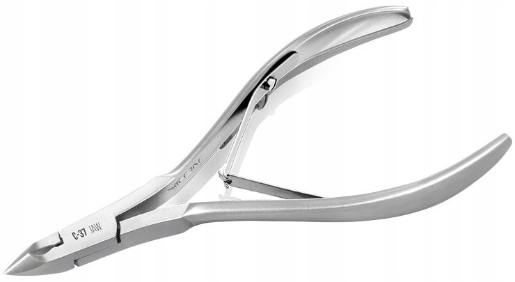 Cążki do wycinania skórek dłoni manicure C-37 Jaw 12 stal nierdzewna