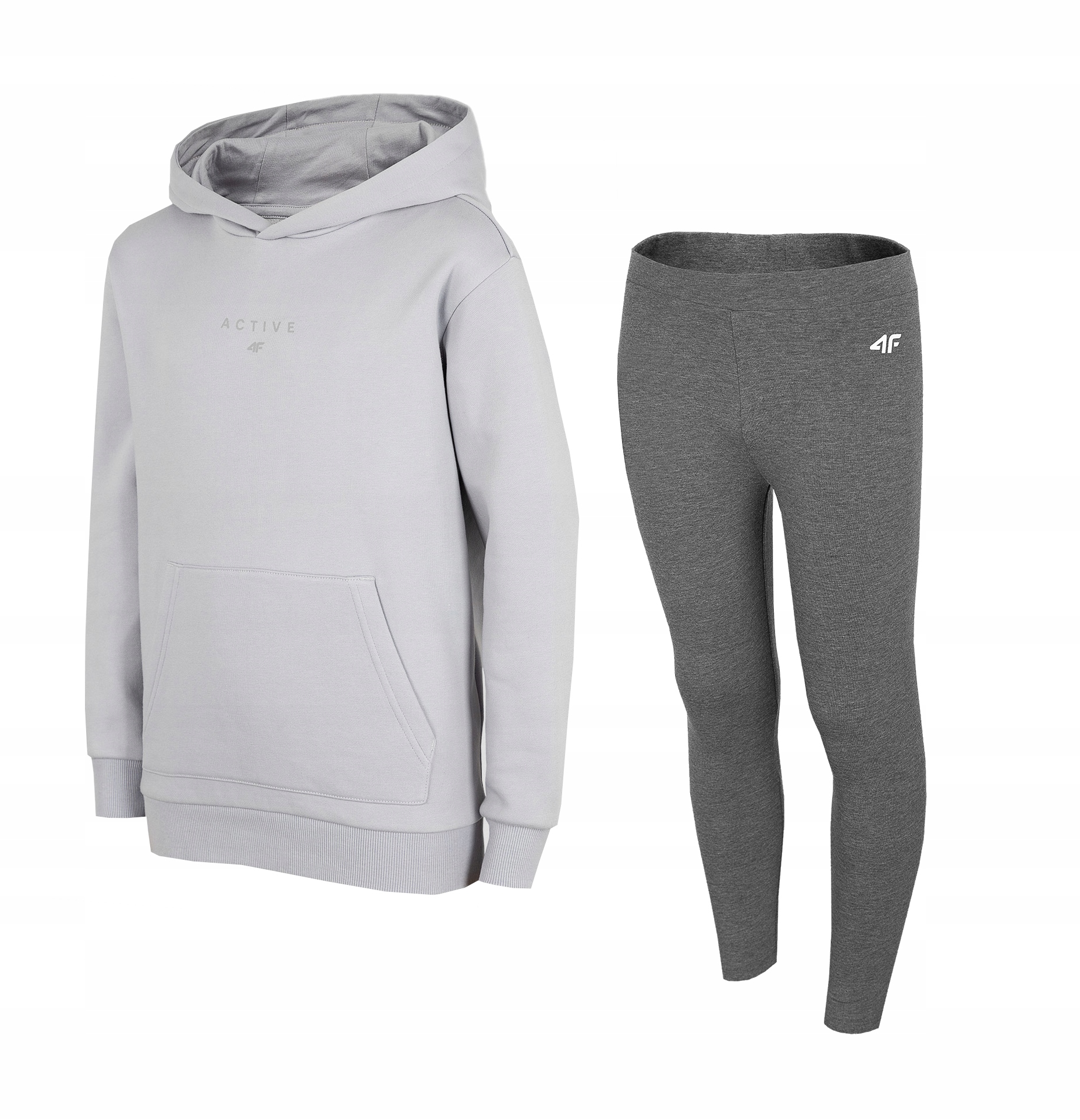 

4F Zestaw Dziewczęcy Legginsy Bluza Sportowy