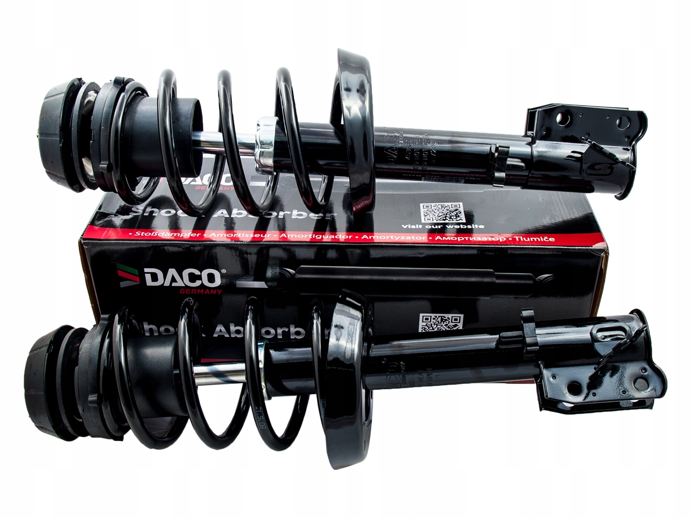 KOMPLETNE AMORTYZATORY PRZÓD OPEL VECTRA B