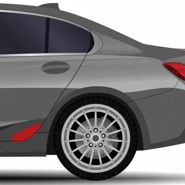 Protection Film Samolepka fólie na dveře Porsche Panamera Levá