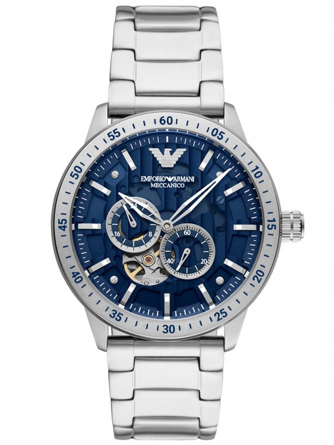 Zegarek Męski Emporio Armani AR60052 Mario Meccanico Automat (zi056a)