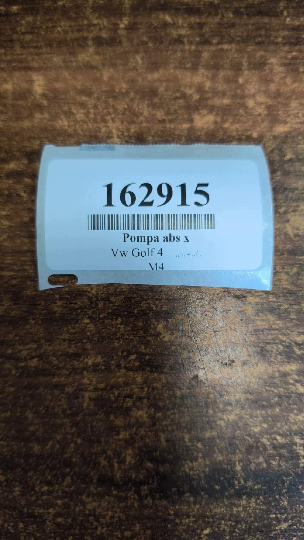 VW GOLF IV pompa ABS 6X0614517