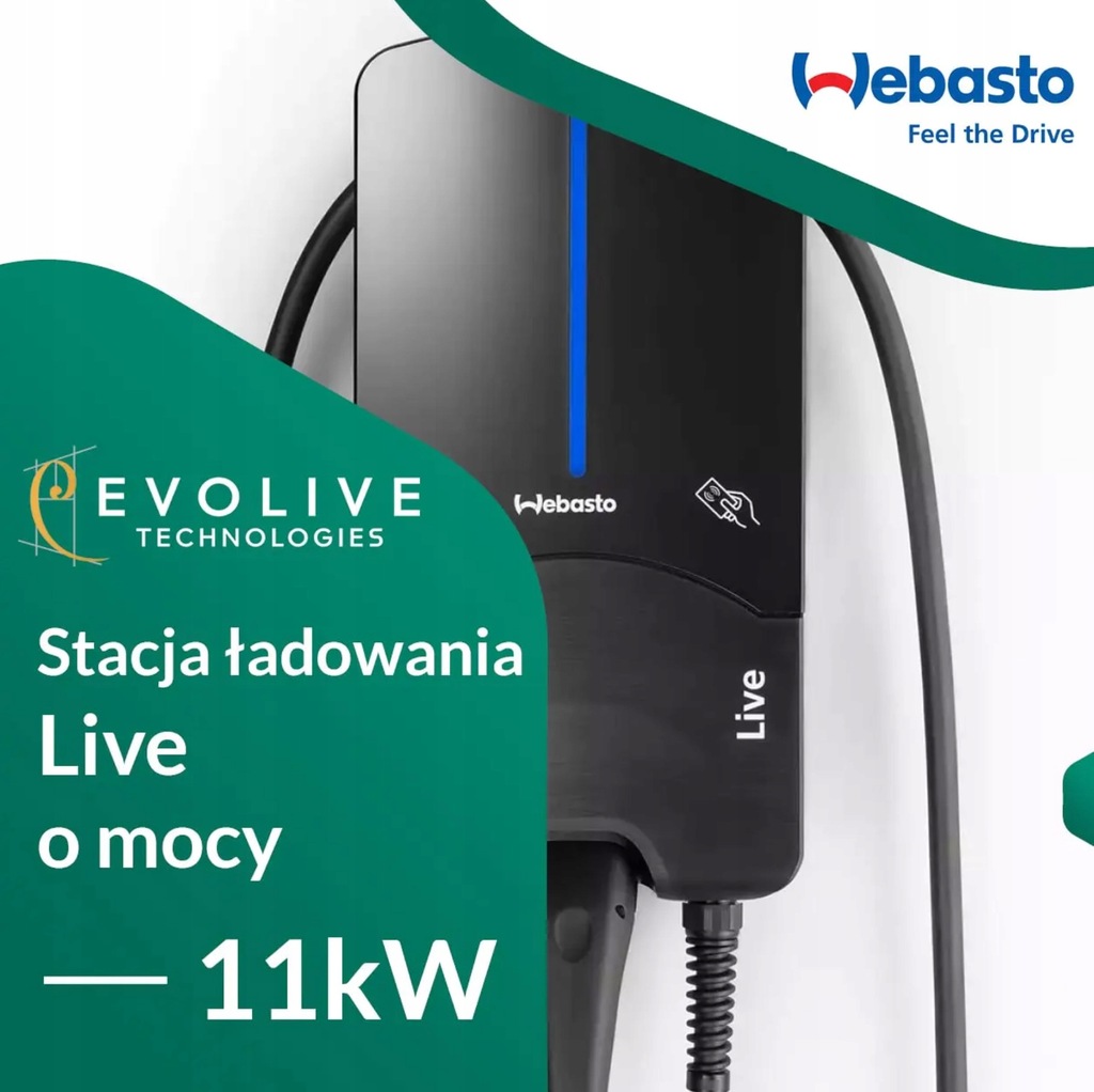 Stanica nabíjania vozidiel Webasto Live Ev Charger 11 Kw