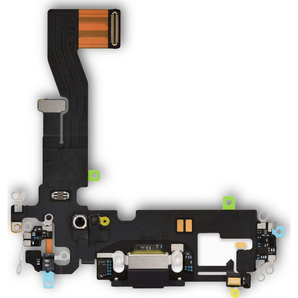 Konektor nabíjecího konektoru dock pro iPhone 12 12 pro Org černý